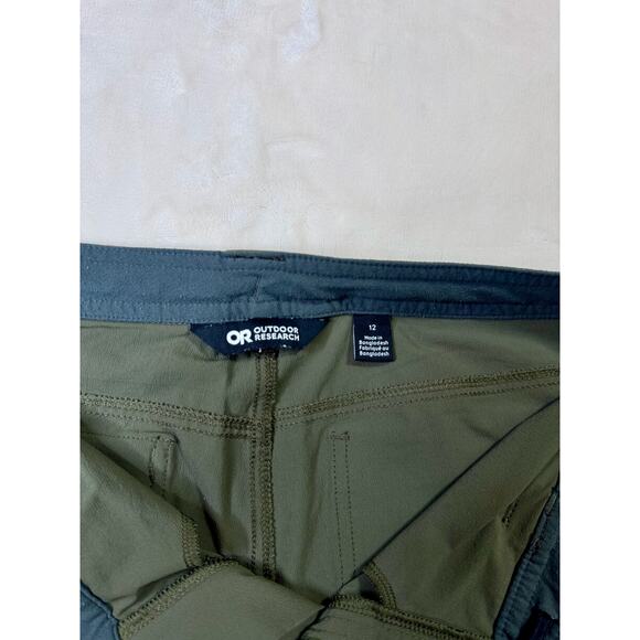 Outdoor Research Women’s Ferrosi Zip-Off Pants Size 12 Olive Performance Outdoor - Picture 10 of 16